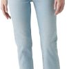 Classic High-Waisted Straight-Leg Jeans