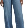 High-Waisted Loose Wide-Leg Jeans